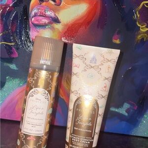 Disney Princess LIFE IS A FAIRYTALE Bath and Body Works set